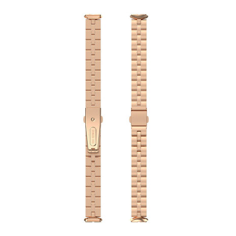 Strap-it® Strap-it Fitbit Luxe Stahlband (Roségold) Strap-it® Strap-it Fitbit Luxe Stahlband (Roségold)