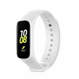 Strap-it® Samsung Galaxy Fit e Silikonarmband (Weiß)