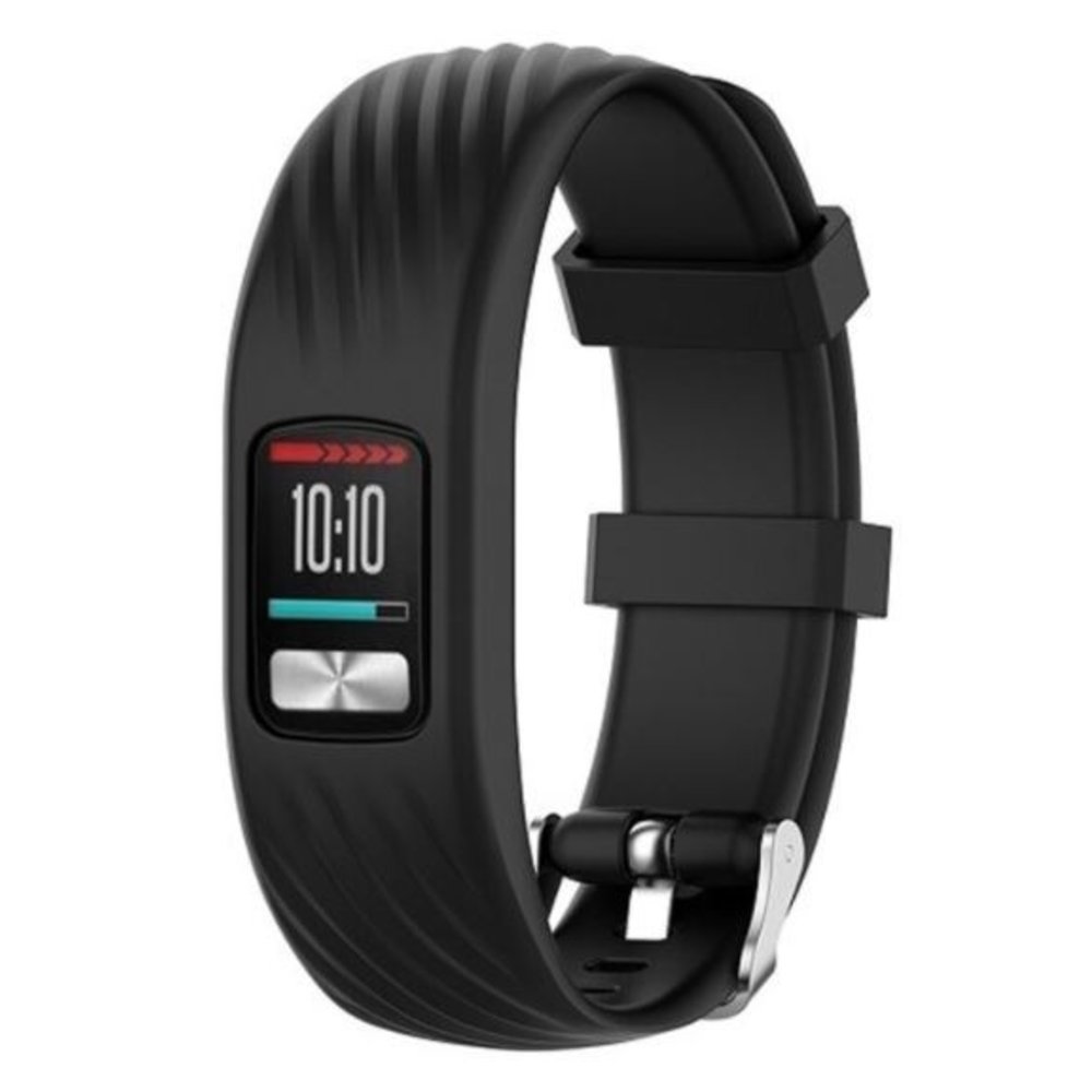 Garmin Vivofit 4 Silikonarmband (Schwarz) Smartwatcharmbaender.de