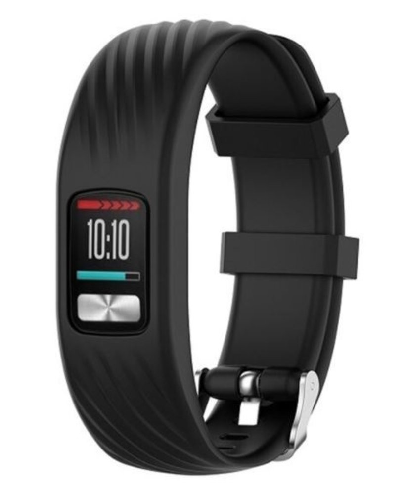 Garmin Vivofit 4 Silikonarmband (Schwarz)