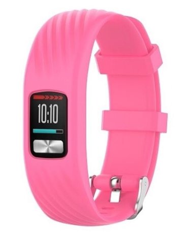 Strap-it® Strap-it Garmin Vivofit 4 Silikonarmband (Pink) Strap-it® Strap-it Garmin Vivofit 4 Silikonarmband (Pink)