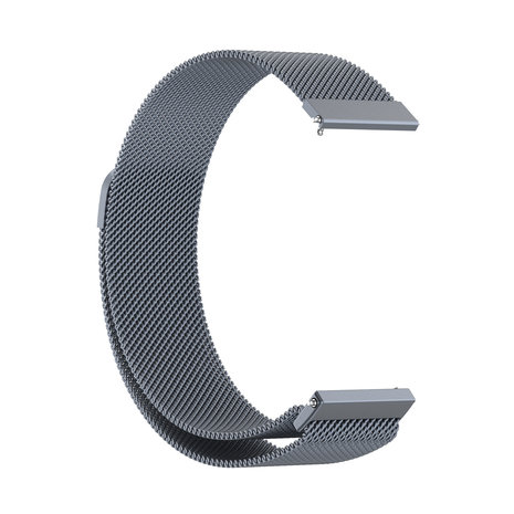 Strap-it® Strap-it Samsung Galaxy Watch 4 - 40mm Milanese Armband (SpaceGrau) Strap-it® Strap-it Samsung Galaxy Watch 4 - 40mm Milanese Armband (SpaceGrau)
