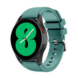 Strap-it® Samsung Galaxy Watch 4 - 40mm Silikonarmband (Kieferngrün)