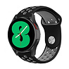 Strap-it® Strap-it Samsung Galaxy Watch 4 - 40mm Sportarmband (Schwarz/Grau) Strap-it® Strap-it Samsung Galaxy Watch 4 - 40mm Sportarmband (Schwarz/Grau)