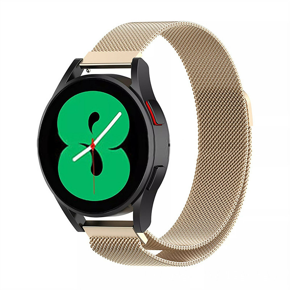 Strap-it® Strap-it Samsung Galaxy Watch 4 - 40mm Milanese Strap (Champagner) Strap-it® Strap-it Samsung Galaxy Watch 4 - 40mm Milanese Strap (Champagner)