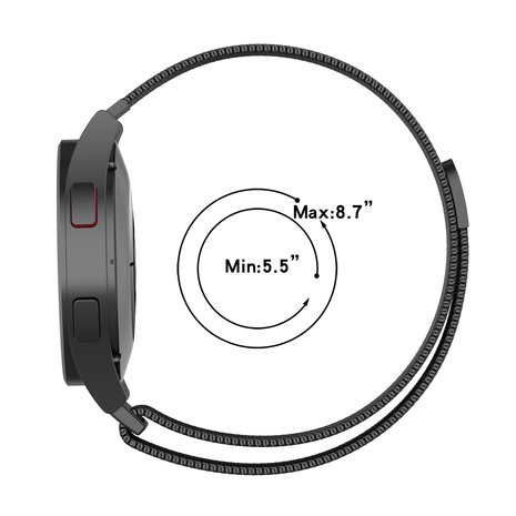 Strap-it® Strap-it Samsung Galaxy Watch 4 - 40mm Milanese Strap (Champagner) Strap-it® Strap-it Samsung Galaxy Watch 4 - 40mm Milanese Strap (Champagner)