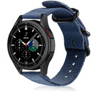 Strap-it® Strap-it Samsung Galaxy Watch 4 Classic 42mm Nylon-Schnallenband (Blau)
