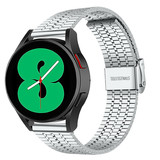 Strap-it® Samsung Galaxy Watch 4 - 40mm Edelstahlband (Silber) Strap-it® Samsung Galaxy Watch 4 - 40mm Edelstahlband (Silber)