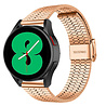 Strap-it® Strap-it Samsung Galaxy Watch 4 - 40mm Edelstahlarmband (Roségold) Strap-it® Strap-it Samsung Galaxy Watch 4 - 40mm Edelstahlarmband (Roségold)