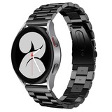 Strap-it® Samsung Galaxy Watch 4 - 40mm Stahlarmband (Schwarz) Strap-it® Samsung Galaxy Watch 4 - 40mm Stahlarmband (Schwarz)