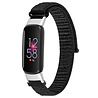 Strap-it® Strap-it Fitbit Luxe Nylon Armband (Schwarz) Strap-it® Strap-it Fitbit Luxe Nylon Armband (Schwarz)
