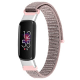 Strap-it® Fitbit Luxe Nylon Armband (Rosa) Strap-it® Fitbit Luxe Nylon Armband (Rosa)