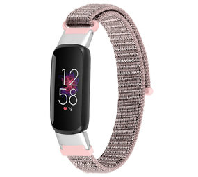 Strap-it® Fitbit Luxe Nylon Armband (Rosa) Strap-it® Fitbit Luxe Nylon Armband (Rosa)