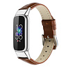 Strap-it® Strap-it Fitbit Luxe Lederarmband (Braun) Strap-it® Strap-it Fitbit Luxe Lederarmband (Braun)