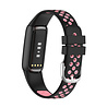 Strap-it® Strap-it Fitbit Luxe Sportarmband (Schwarz/Rosa) Strap-it® Strap-it Fitbit Luxe Sportarmband (Schwarz/Rosa)