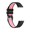 Strap-it® Strap-it Fitbit Luxe Sportarmband (Schwarz/Rosa) Strap-it® Strap-it Fitbit Luxe Sportarmband (Schwarz/Rosa)