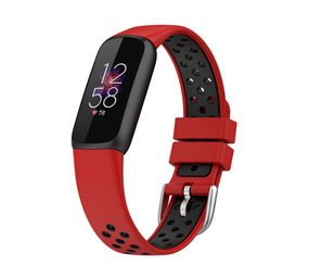 Strap-it® Fitbit Luxe Sportarmband (Rot/Schwarz) Strap-it® Fitbit Luxe Sportarmband (Rot/Schwarz)
