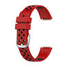 Strap-it® Strap-it Fitbit Luxe Sportarmband (Rot/Schwarz) Strap-it® Strap-it Fitbit Luxe Sportarmband (Rot/Schwarz)