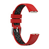 Strap-it® Strap-it Fitbit Luxe Sportarmband (Rot/Schwarz) Strap-it® Strap-it Fitbit Luxe Sportarmband (Rot/Schwarz)