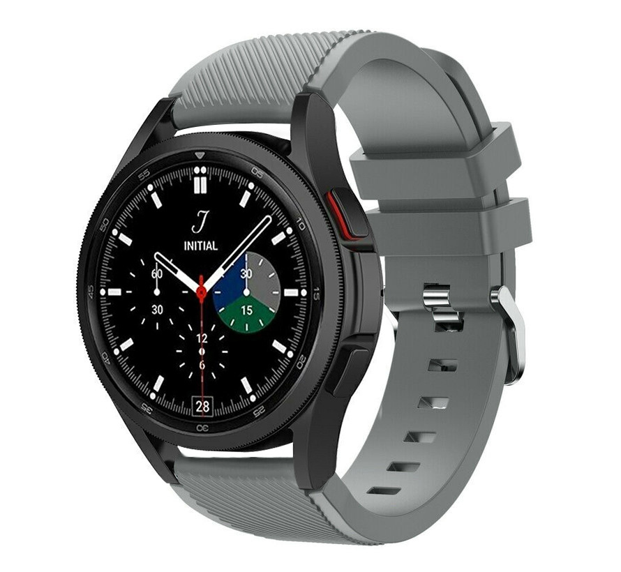 Samsung Galaxy Watch 4 Classic 42mm Silikonarmband (Grau