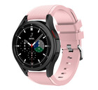 Strap-it® Strap-it Samsung Galaxy Watch 4 Classic 42mm Silikonarmband (Rosa)