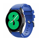 Strap-it® Samsung Galaxy Watch 4 - 40mm Silikonarmband (Blau)