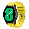 Strap-it® Strap-it Samsung Galaxy Watch 4 - 40mm Silikonarmband (Gelb) Strap-it® Strap-it Samsung Galaxy Watch 4 - 40mm Silikonarmband (Gelb)