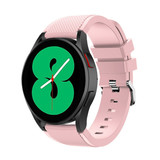 Strap-it® Samsung Galaxy Watch 4 - 40mm Silikonarmband (Hellrosa)