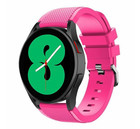 Strap-it® Strap-it Samsung Galaxy Watch 4 - 44mm Silikonarmband (Pink)