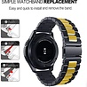 Strap-it® Strap-it Samsung Galaxy Watch 4 - 44mm Stahlband (Schwarz/Gold) Strap-it® Strap-it Samsung Galaxy Watch 4 - 44mm Stahlband (Schwarz/Gold)