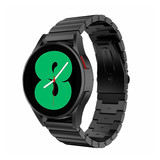 Strap-it® Samsung Galaxy Watch 4 - 40mm Metallarmband (Schwarz) Strap-it® Samsung Galaxy Watch 4 - 40mm Metallarmband (Schwarz)