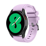 Strap-it® Samsung Galaxy Watch 4 - 40mm Silikonarmband (Lila)
