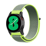 Strap-it® Samsung Galaxy Watch 4 - 40mm Nylonarmband ( Fluoreszierend )