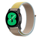 Strap-it® Strap-it Samsung Galaxy Watch 4 - 40mm Nylonarmband (Camel)
