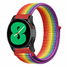 Strap-it® Strap-it Samsung Galaxy Watch 4 - 44mm Nylonarmband (Regenbogen) Strap-it® Strap-it Samsung Galaxy Watch 4 - 44mm Nylonarmband (Regenbogen)