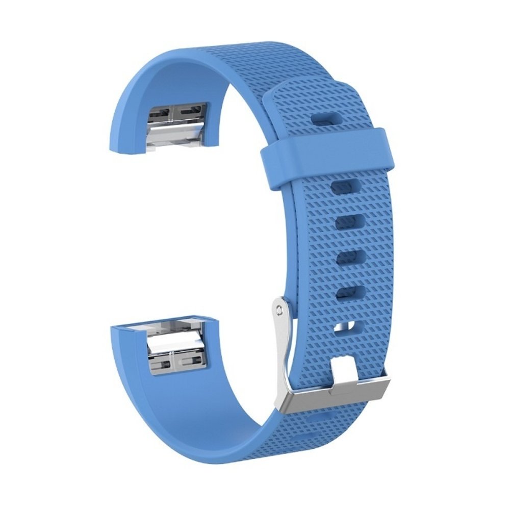 Strap-it® Strap-it Fitbit Charge 2 Silikonarmband (Himmelblau)