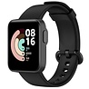 Strap-it® Strap-it Xiaomi Mi Watch Lite Silikonarmband (Schwarz) Strap-it® Strap-it Xiaomi Mi Watch Lite Silikonarmband (Schwarz)