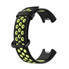 Strap-it® Strap-it Xiaomi Mi Watch Lite Sportarmband (Schwarz/Grün) Strap-it® Strap-it Xiaomi Mi Watch Lite Sportarmband (Schwarz/Grün)