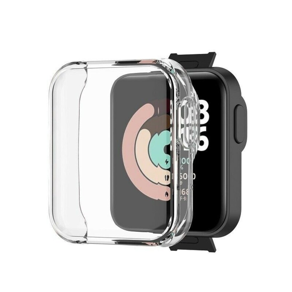 Strap-it® Strap-it Xiaomi Mi Watch Lite TPU-Schutzhülle (Transparent) Strap-it® Strap-it Xiaomi Mi Watch Lite TPU-Schutzhülle (Transparent)