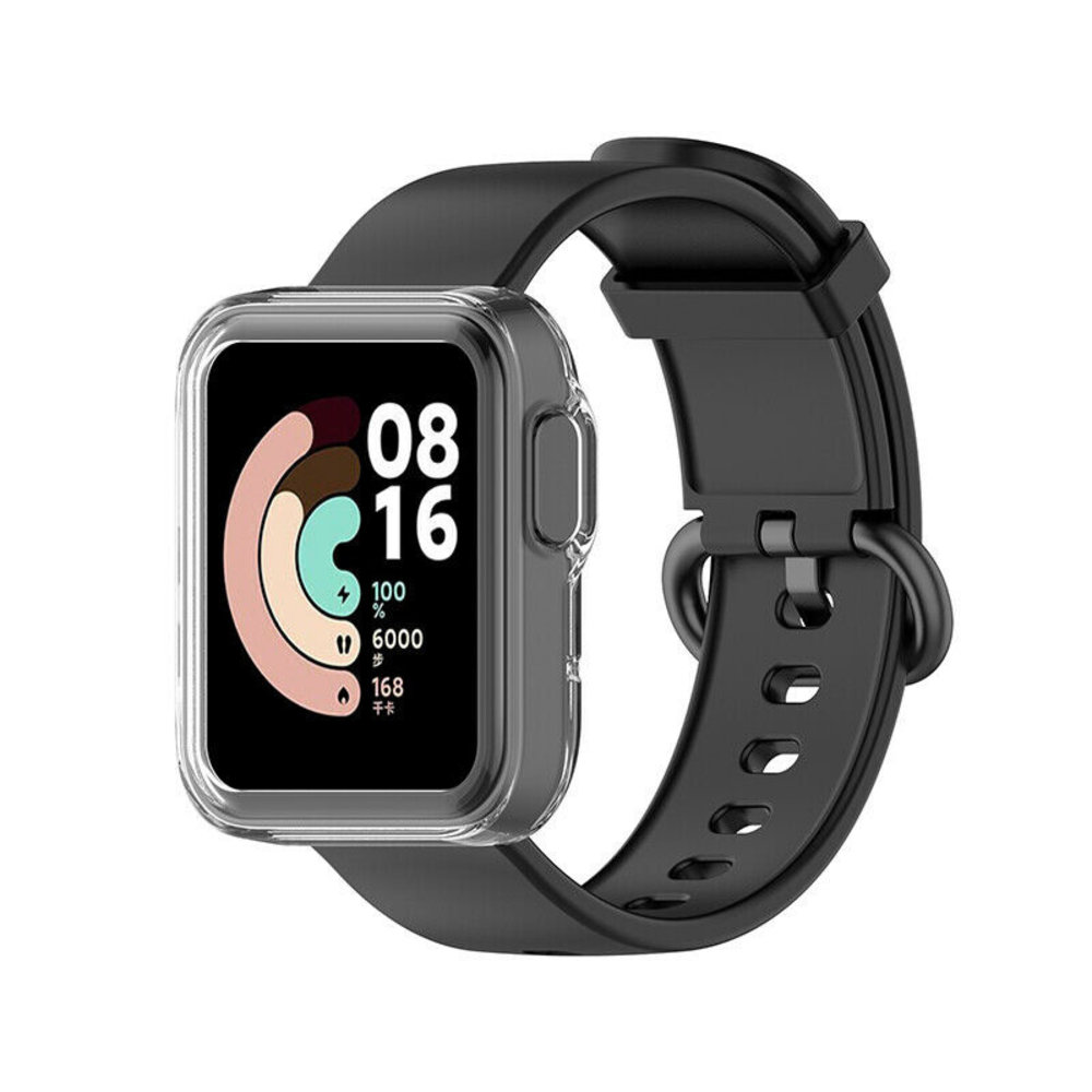 Strap-it® Strap-it Xiaomi Mi Watch Lite TPU-Schutzhülle (Transparent) Strap-it® Strap-it Xiaomi Mi Watch Lite TPU-Schutzhülle (Transparent)