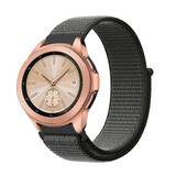 Strap-it® Samsung Galaxy Watch 42mm Nylonarmband (Grün) Strap-it® Samsung Galaxy Watch 42mm Nylonarmband (Grün)