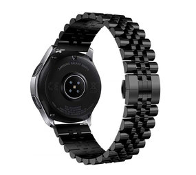 Strap-it® Samsung Galaxy Watch 3 41mm Jubilee Stahlband (Schwarz) Strap-it® Samsung Galaxy Watch 3 41mm Jubilee Stahlband (Schwarz)
