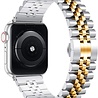 Strap-it® Strap-it Apple Watch Jubilee Stahlband (Silber/Gold) Strap-it® Strap-it Apple Watch Jubilee Stahlband (Silber/Gold)