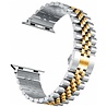 Strap-it® Strap-it Apple Watch Jubilee Stahlband (Silber/Gold) Strap-it® Strap-it Apple Watch Jubilee Stahlband (Silber/Gold)