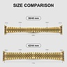 Strap-it® Strap-it Apple Watch Jubilee Stahlband (Gold) Strap-it® Strap-it Apple Watch Jubilee Stahlband (Gold)