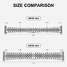 Strap-it® Strap-it Apple Watch Jubilee Stahlband (Silber) Strap-it® Strap-it Apple Watch Jubilee Stahlband (Silber)