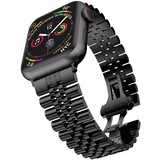 Strap-it® Apple Watch Jubilee Stahlband (Schwarz) Strap-it® Apple Watch Jubilee Stahlband (Schwarz)