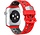 Strap-it Apple Watch Special Edition Band (Rot/Schwarz)