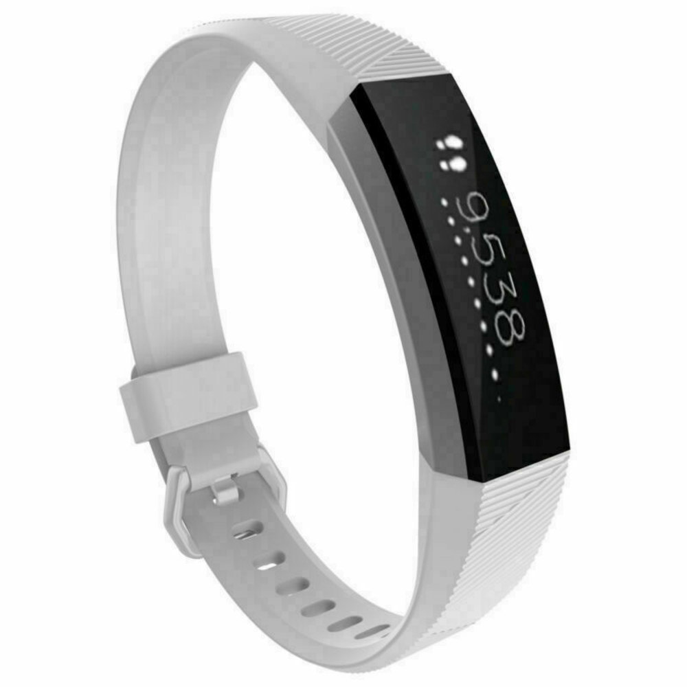 Strap-it® Strap-it® Fitbit Alta / Alta HR Silikonarmband (Weiß)