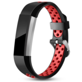 Strap-it® Fitbit Alta / Alta HR Sportarmband (Schwarz/Rot) Strap-it® Fitbit Alta / Alta HR Sportarmband (Schwarz/Rot)